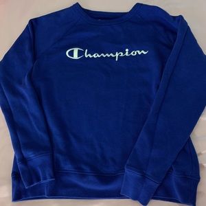 Blue Champion Crewneck